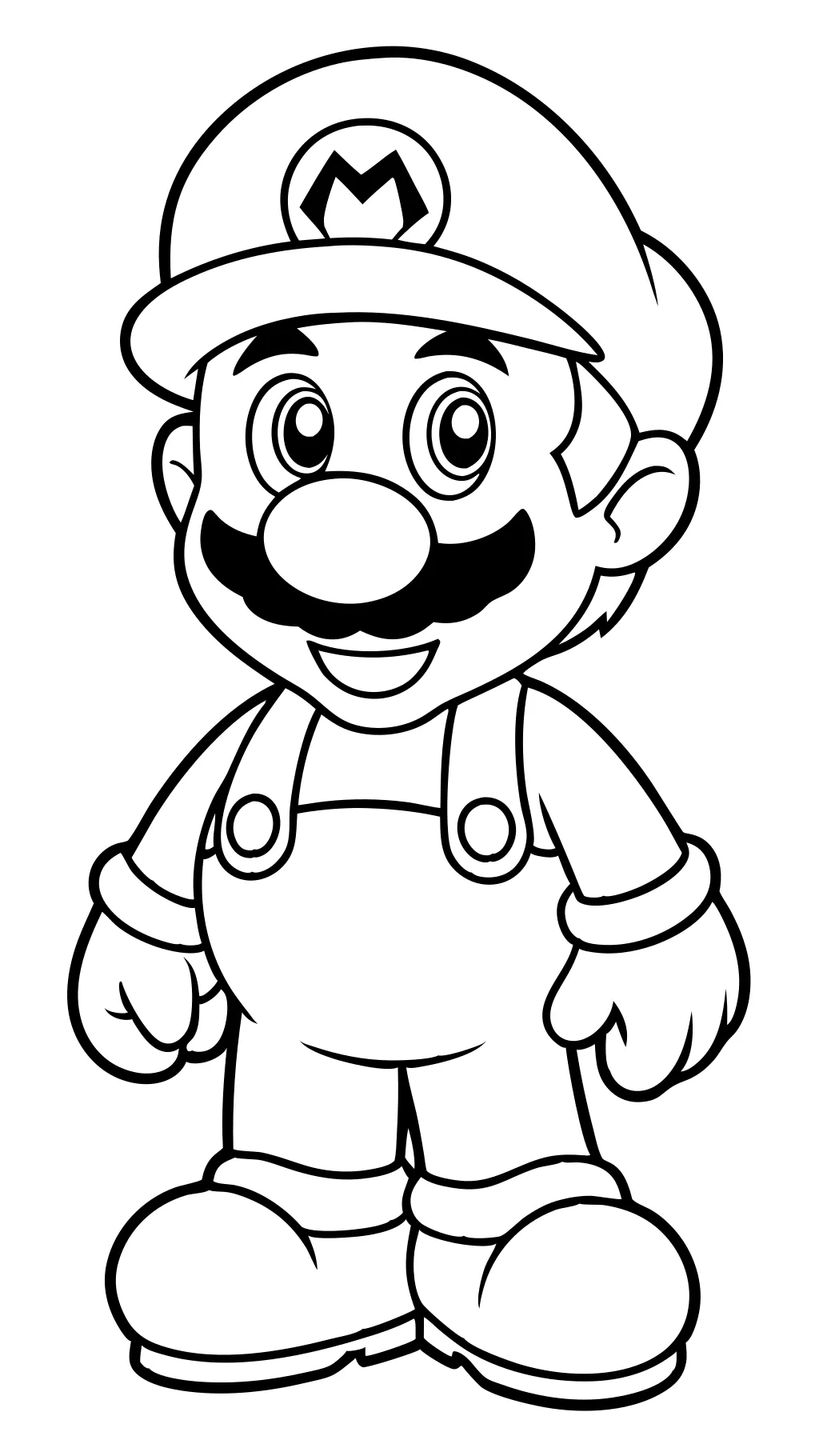 coloriage super mario gratuit imprimable